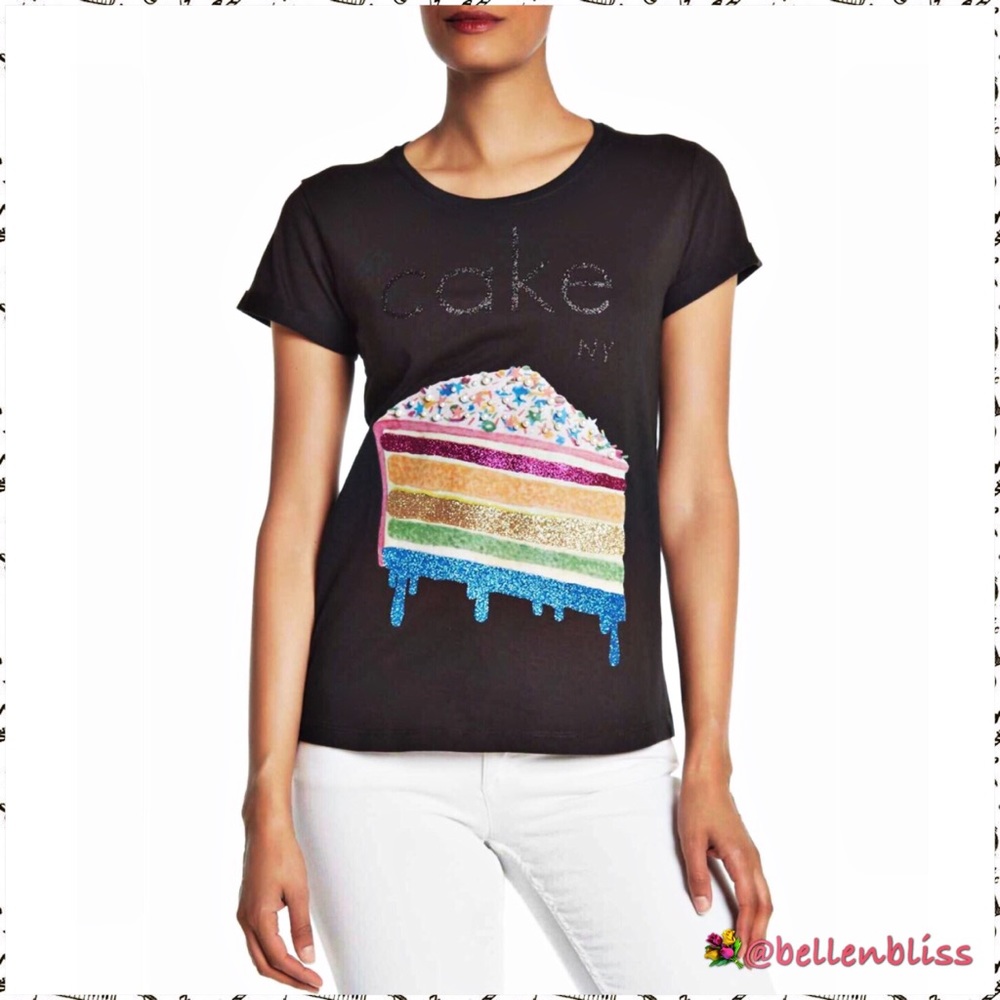 Happiness Cake Tee, Size S, M, L
